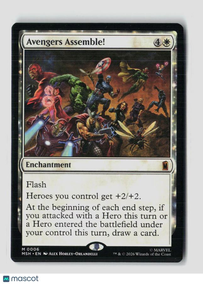 MTG Avengers Assemble! Marvel Super Heroes M • 6 Normal