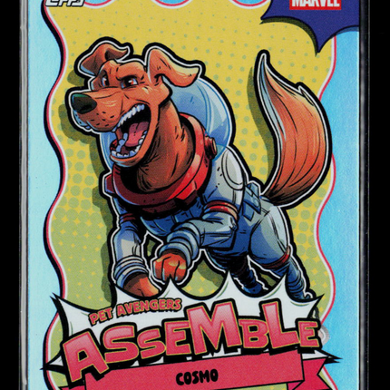 2026 Topps Marvel Neon Cosmo Insert Pet Avengers Assemble #PAA-8