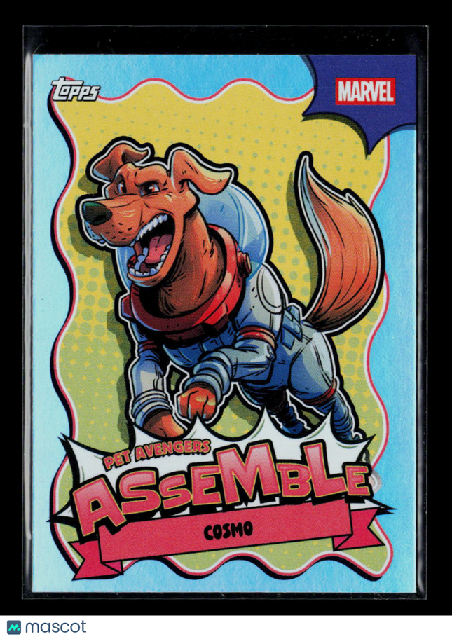 2026 Topps Marvel Neon Cosmo Insert Pet Avengers Assemble #PAA-8