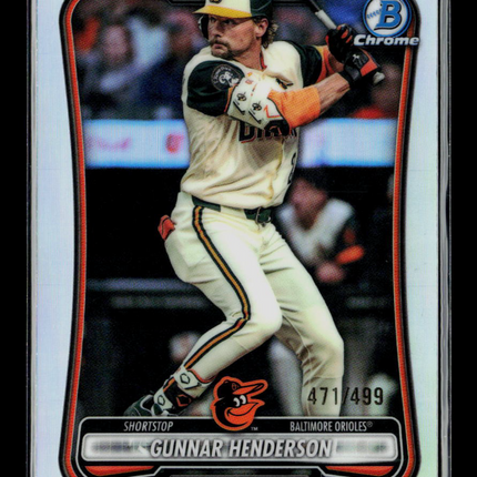 2026 Bowman Chrome Gunnar Henderson #85 Refractor 471/499