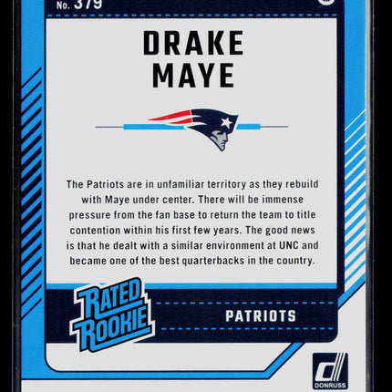 2024 Panini Donruss Drake Maye #379