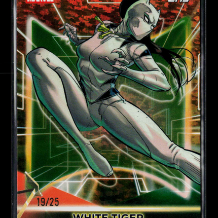 2026 Topps Marvel Studios Chrome White Tiger 19/25 #166