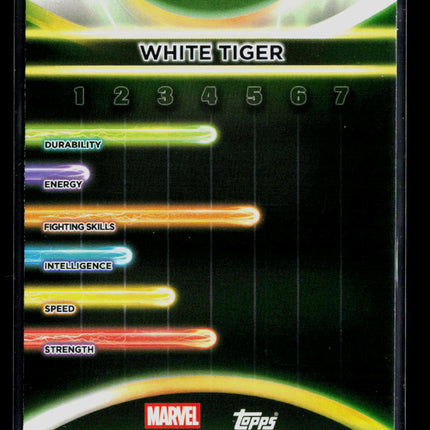 2026 Topps Marvel Studios Chrome White Tiger 19/25 #166