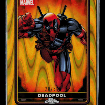 2025 Topps Chrome Marvel Deadpool 28/50 #1