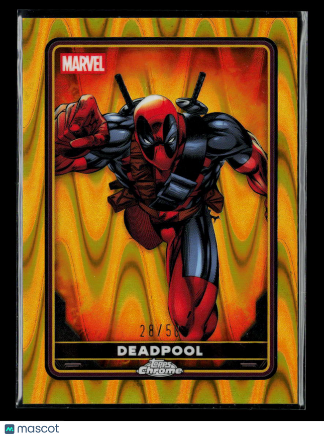 2025 Topps Chrome Marvel Deadpool 28/50 #1