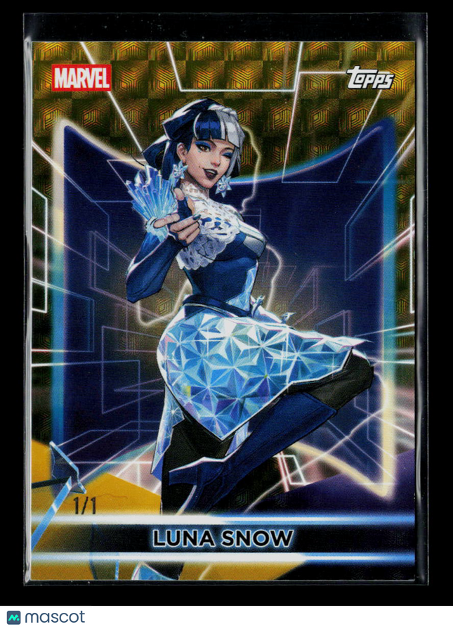 2026 Topps Marvel Neon Luna Snow 1/1 Variation #142 FoilFractor