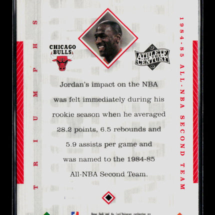 1999 Upper Deck Athlete of the Century Michael Jordan #21