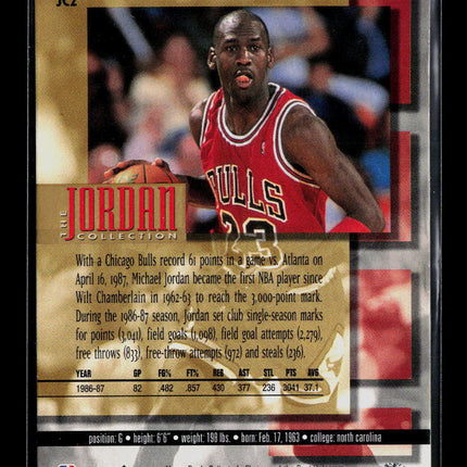 1995 Upper Deck Collector's Choice Jordan Collection Michael Jordan #JC2