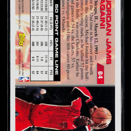 1993 Topps Michael Jordan #64