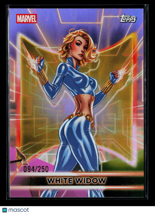 2026 Topps Marvel Studios Chrome White Widow Yelena Belova 094/250 #171