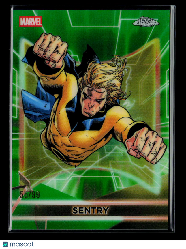 2026 Topps Chrome Marvel Sentry #122 /99