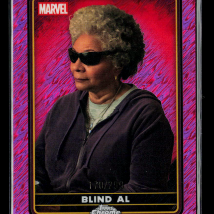 2025 Topps Chrome Marvel Studios Leslie Uggams Blind Al 170/200 #32
