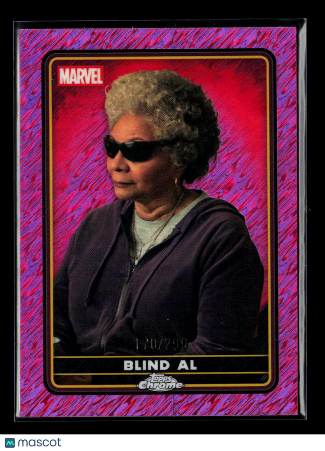 2025 Topps Chrome Marvel Studios Leslie Uggams Blind Al 170/200 #32