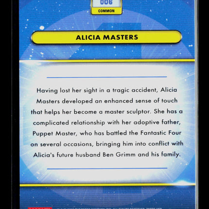 2026 Topps Finest Marvel Alicia Masters /150 #006