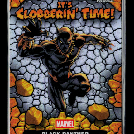 2026 Topps Finest Fantastic Four 65th Anniversary Black Panther Insert #CT-02