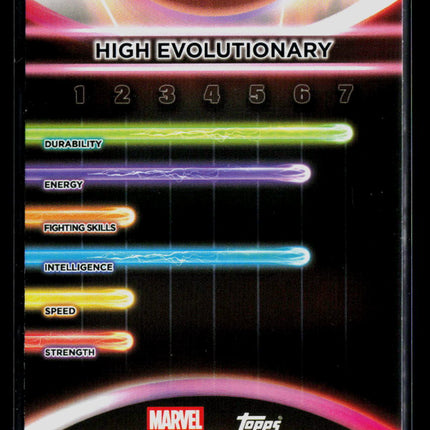 2026 Topps Marvel High Evolutionary 07/99 #186