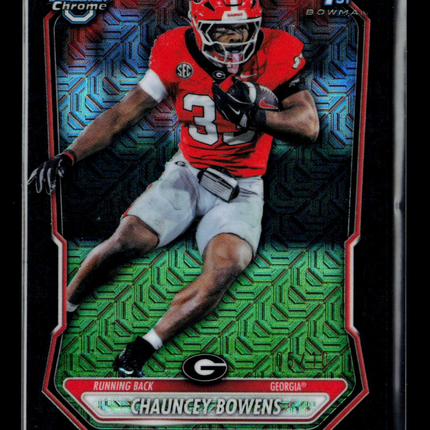2026 Topps Bowman Chrome Chauncey Bowens #BCP-49 Black Mojo /10