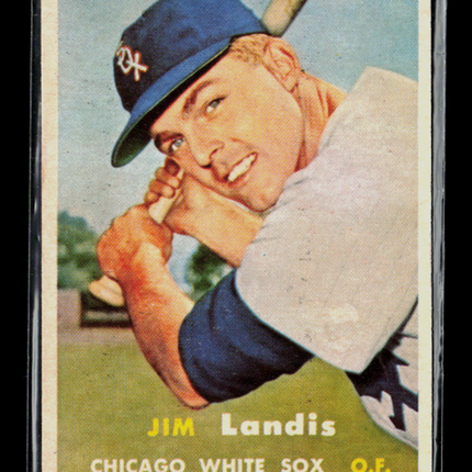 1957 Topps Jim Landis #375