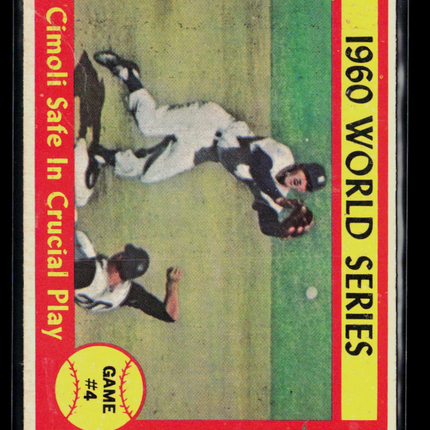 1961 Topps Tony Kubek Gino Cimoli #309