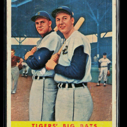 1958 Topps Harvey Kuenn Al Kaline #304