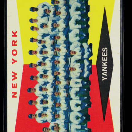 1960 Topps New York Yankees #332