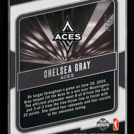 2024 Panini Prizm Chelsea Gray #9 Green Pulsar 02/25