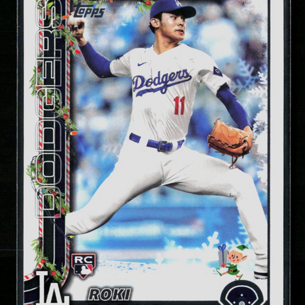 2025 Topps Holiday Roki Sasaki #HE-24 RC