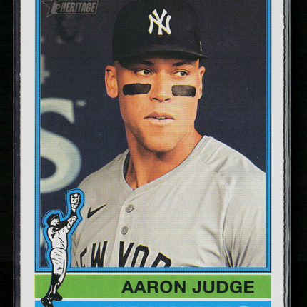 2025 Topps Heritage Aaron Judge #3 Alternate Cartoon
