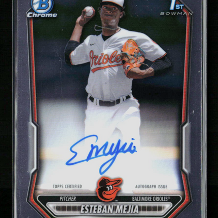 2026 Bowman Chrome Esteban Mejia #CPA-EME Auto