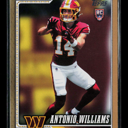 2026 Topps Antonio Williams #328 Gold 1965/2026 RC