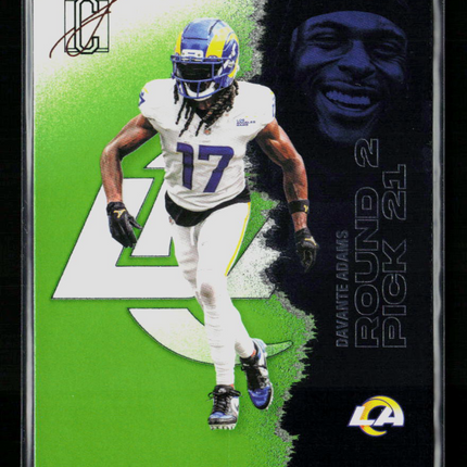 2025 Topps Signature Class Davante Adams #82 Green 115/175