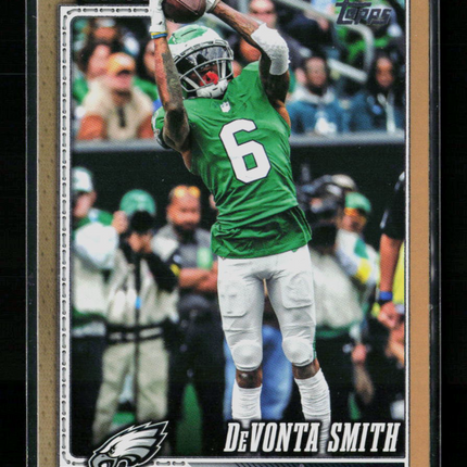 2026 Topps DeVonta Smith #165 Gold 0163/2026