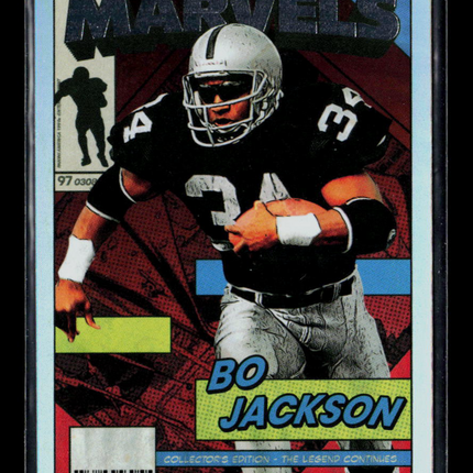 2026 Panini 90s Pop Culture Box Set Marvels Bo Jackson #MV-BJ