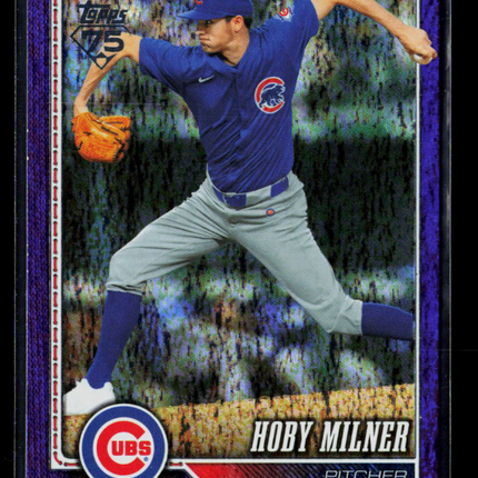 2026 Topps Hoby Milner #616 Purple /250