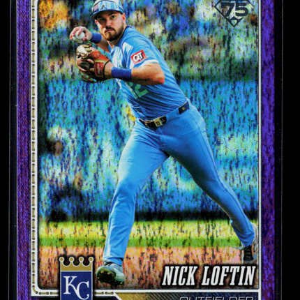 2026 Topps Nick Loftin #452 Purple /250