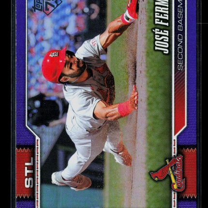 2026 Topps José Fermín #612 Purple /250