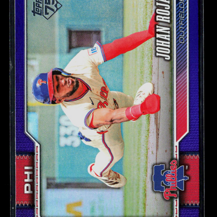 2026 Topps Series Two Johan Rojas #637 Purple /250