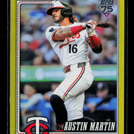 2026 Topps Series Two Austin Martin #416 Yellow /399