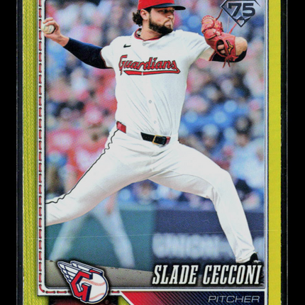 2026 Topps Series Two Slade Cecconi #641 Yellow /399