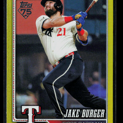 2026 Topps Jake Burger #451 Yellow /399