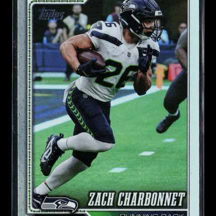 2026 Topps Zach Charbonnet #252