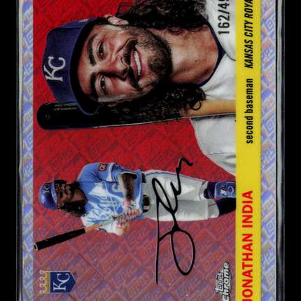 2025 Topps Chrome Platinum Jonathan India #164 162/499