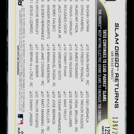 2022 Topps Jake Cronenworth Fernando Tatis Jr. Tommy Pham #125 /299