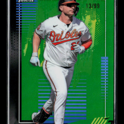 2026 Topps Finest Pete Alonso #64 Green 13/99