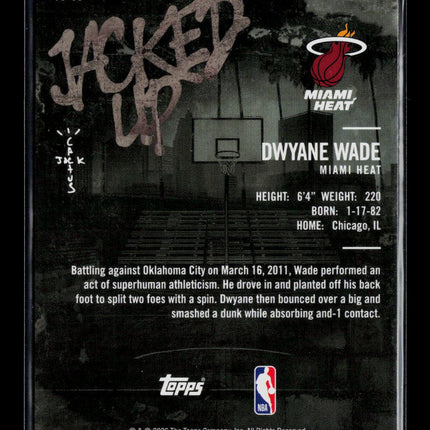 2026 Topps Chrome Basketball Dwyane Wade #JU-36