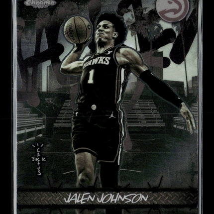2026 Topps Chrome Jalen Johnson #JU-28