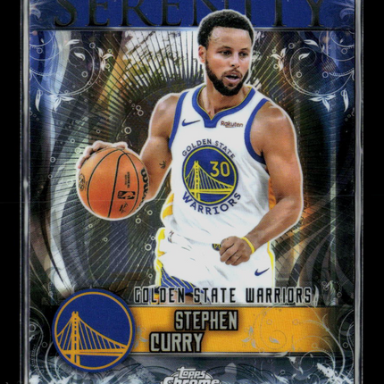 2025 Topps Chrome Serenity Stephen Curry #SY-3