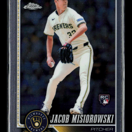 2026 Topps Chrome Jacob Misiorowski #196 RC