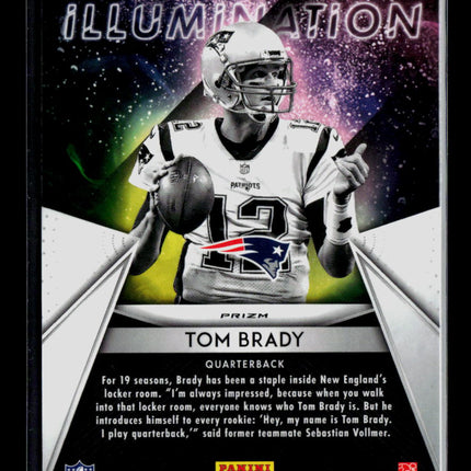 2018 Panini Prizm Silver Illumination Tom Brady #1