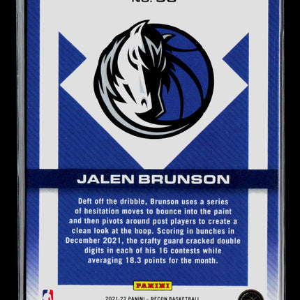 2022 Panini Recon Basketball Jalen Brunson #93 04/18